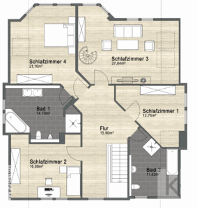 Grundriss OG