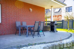 Überdachte Terrasse