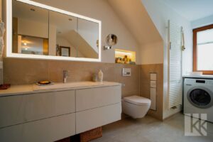 Luxeriöses Badezimmer mit...