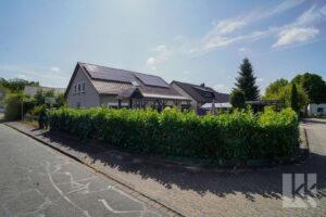 Blick auf das Grundstück