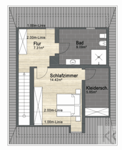 Grundriss DG