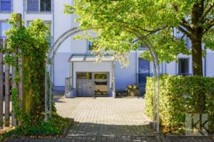 Gepflegter Eingangsbereich