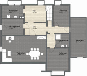 Grundriss Kellergeschoss