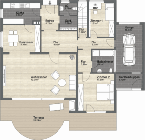 Grundriss Erdgeschoss