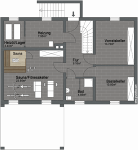 Grundriss Kellergeschoss