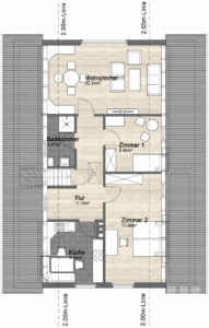 Grundriss Obergeschoss