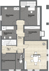 Grundriss Kellergeschoss