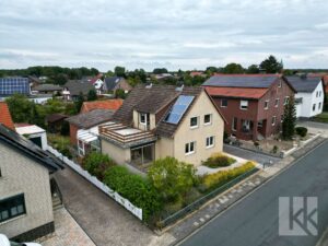 Hausansicht aus der Luft