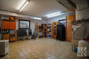 Technik und Lagerraum im Keller
