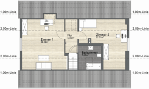 Grundriss Obergeschoss