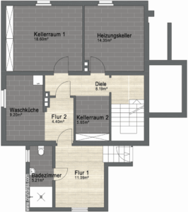 Grundriss Kellergeschoss