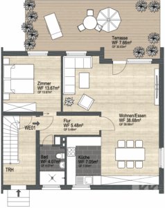 Grundriss Erdgeschoss