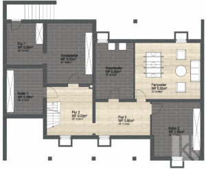 Grundriss Kellergeschoss
