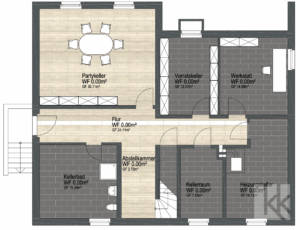 Grundriss Kellergeschoss