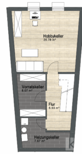 Grundriss Kellergeschoss