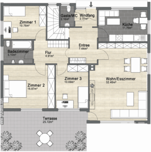 Grundriss Erdgeschoss