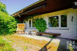 Terrasse am Wohnbereich