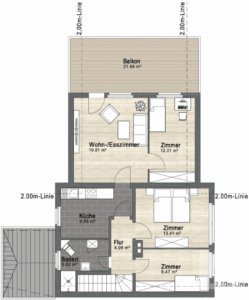 Grundriss Obergeschoss