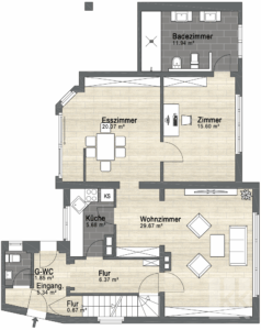 Grundriss Erdgeschoss