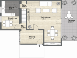 Grundriss Erdgeschoss