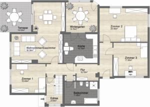 Grundriss Erdgeschoss