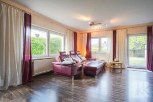 ...Blick und Zugang in den Garten