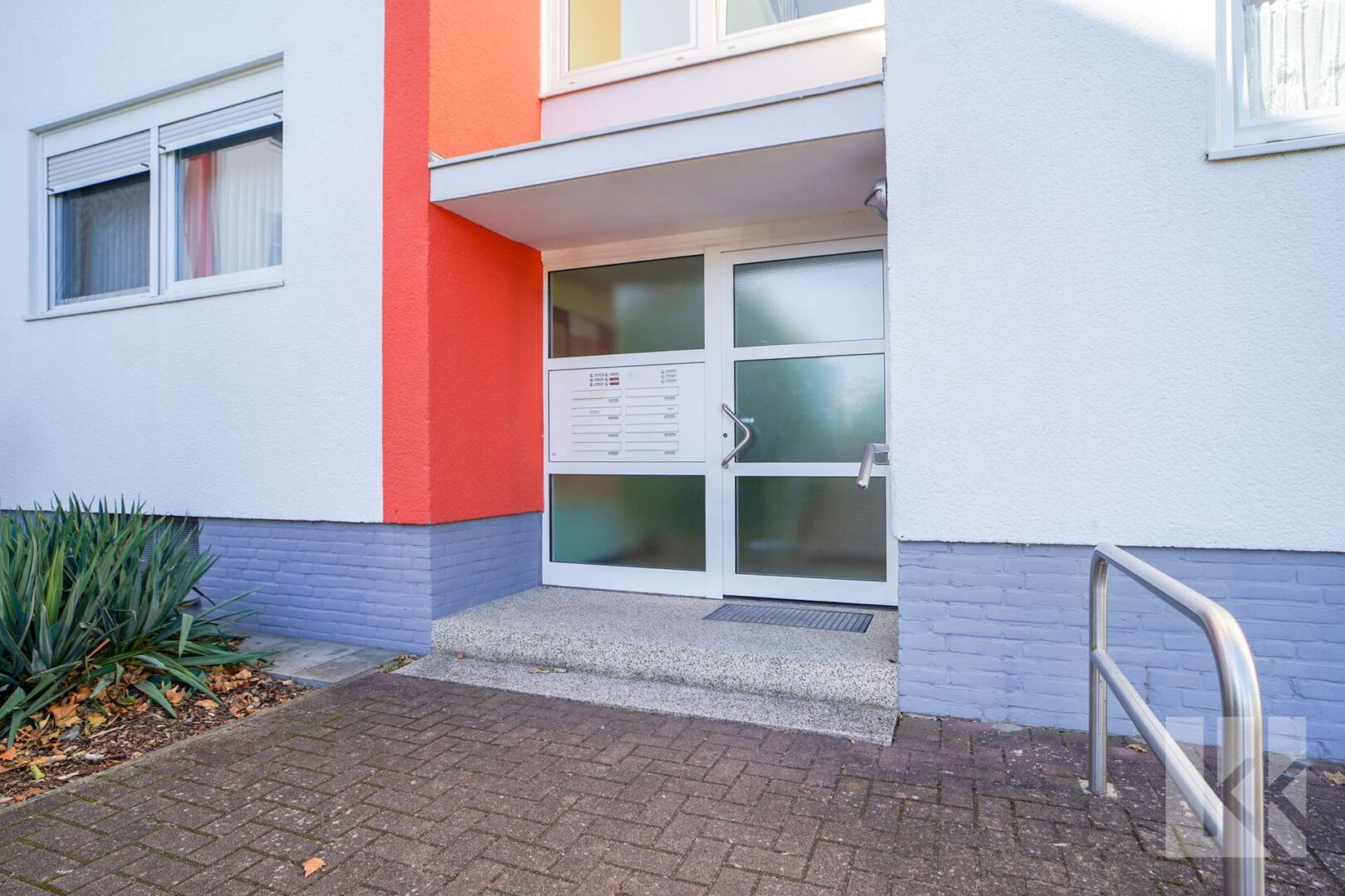 Gepflegter Hauseingang