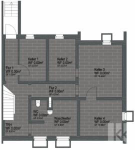 Grundriss Kellergeschoss