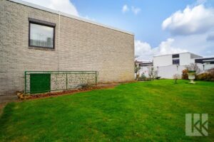 Garten Seitenansicht