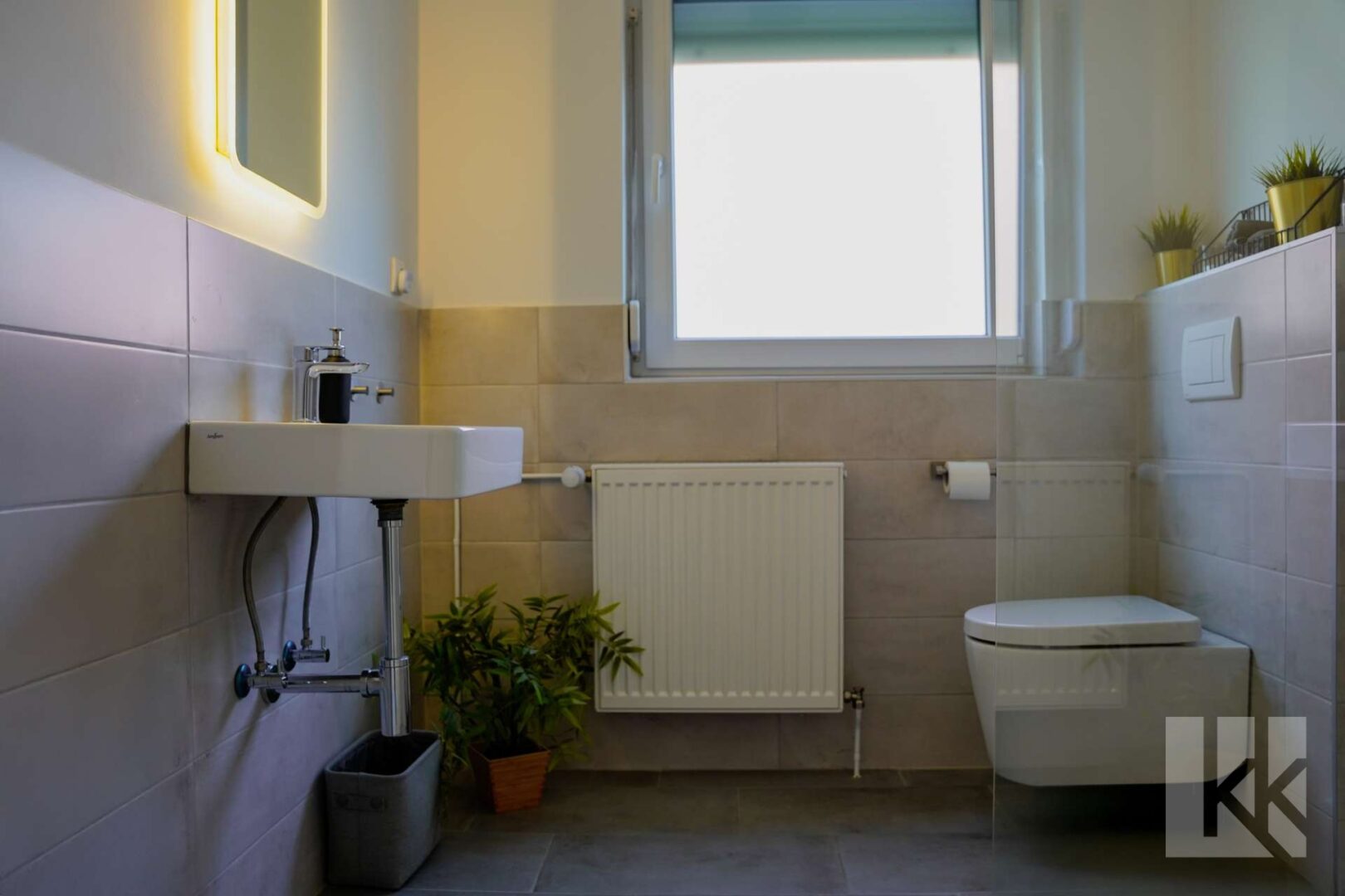 Gästebad mit Dusche