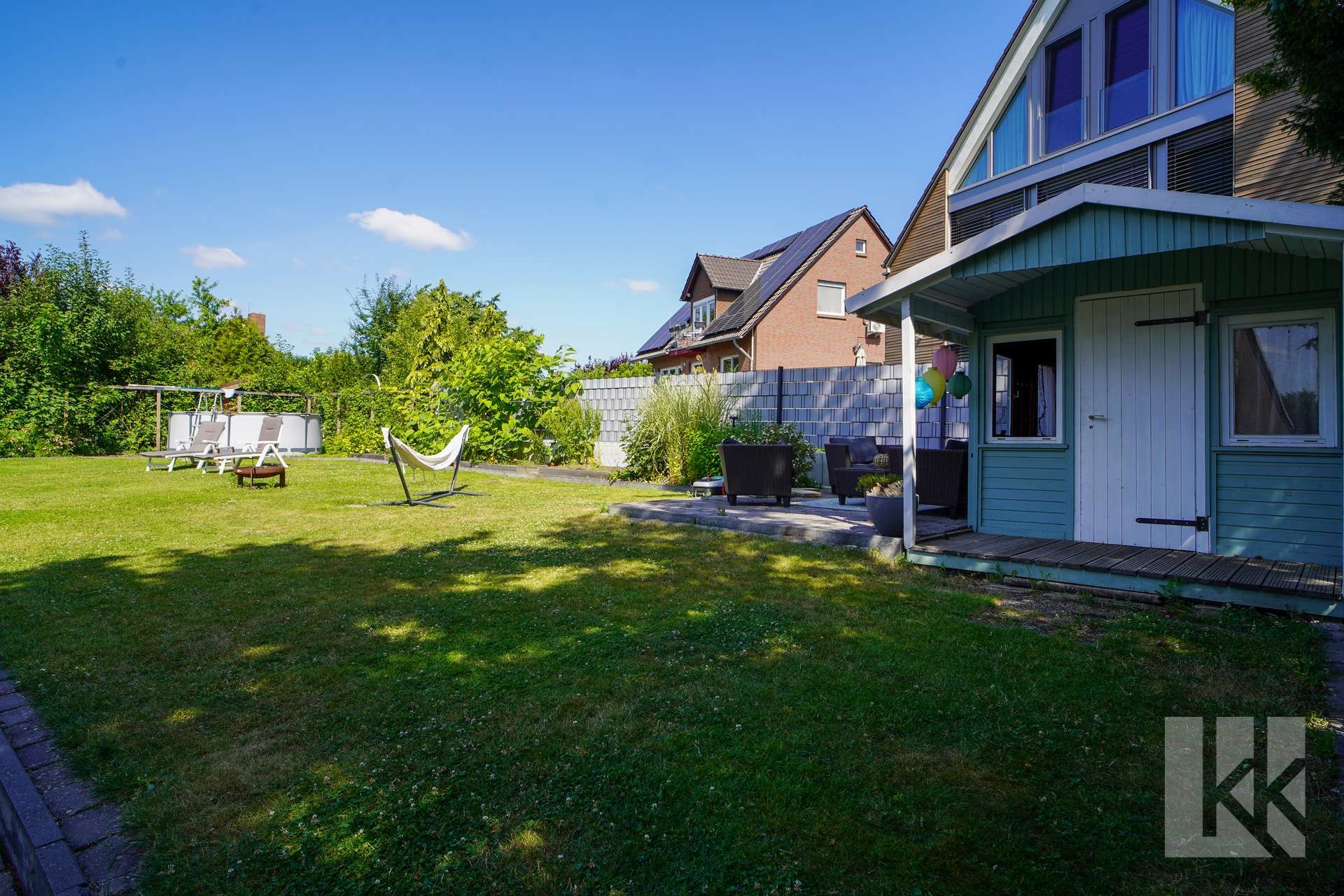 Rückwärtiger Garten...