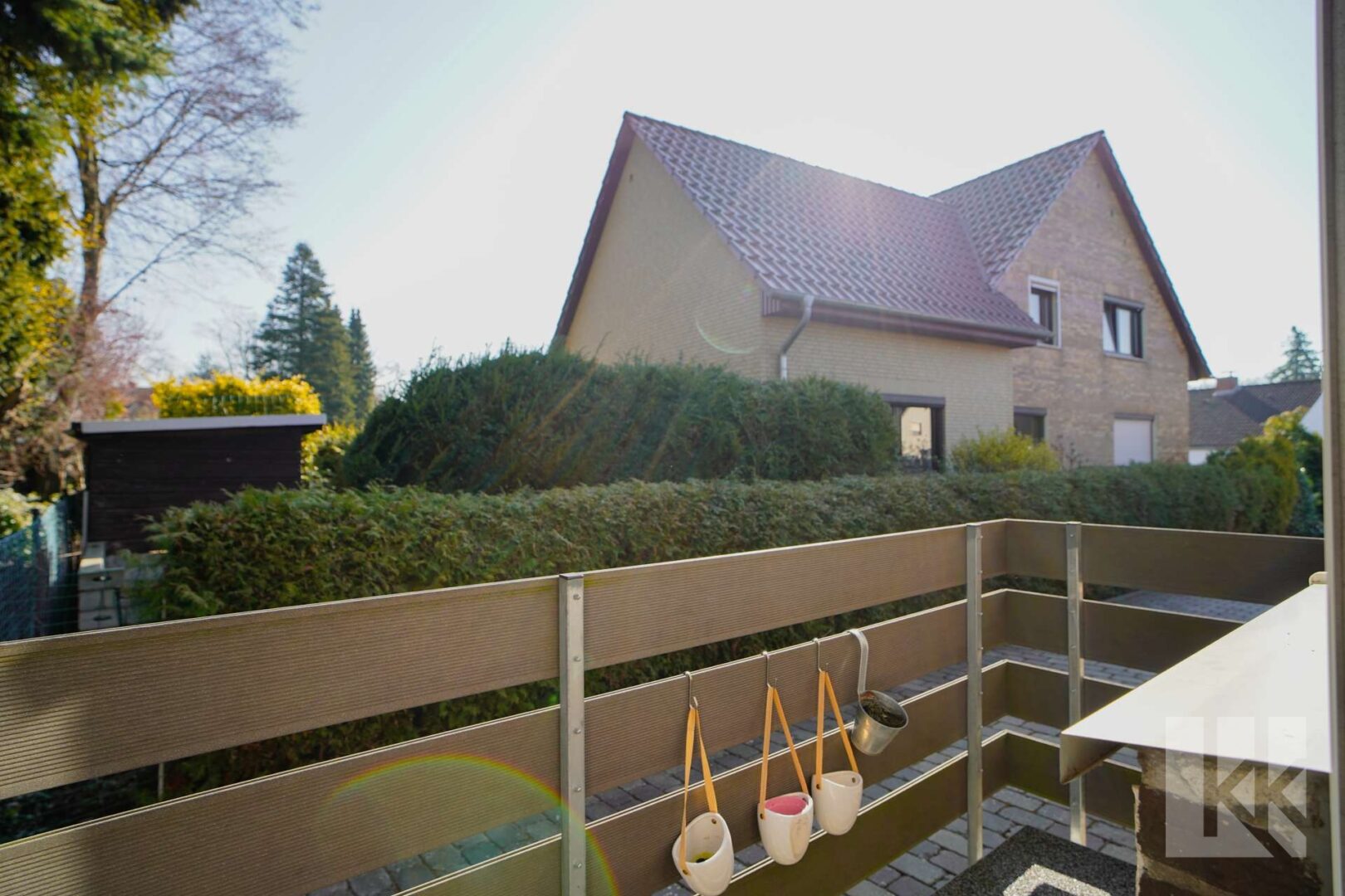 ... Frühstücksterrasse