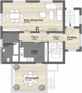 Grundriss Erdgeschoss