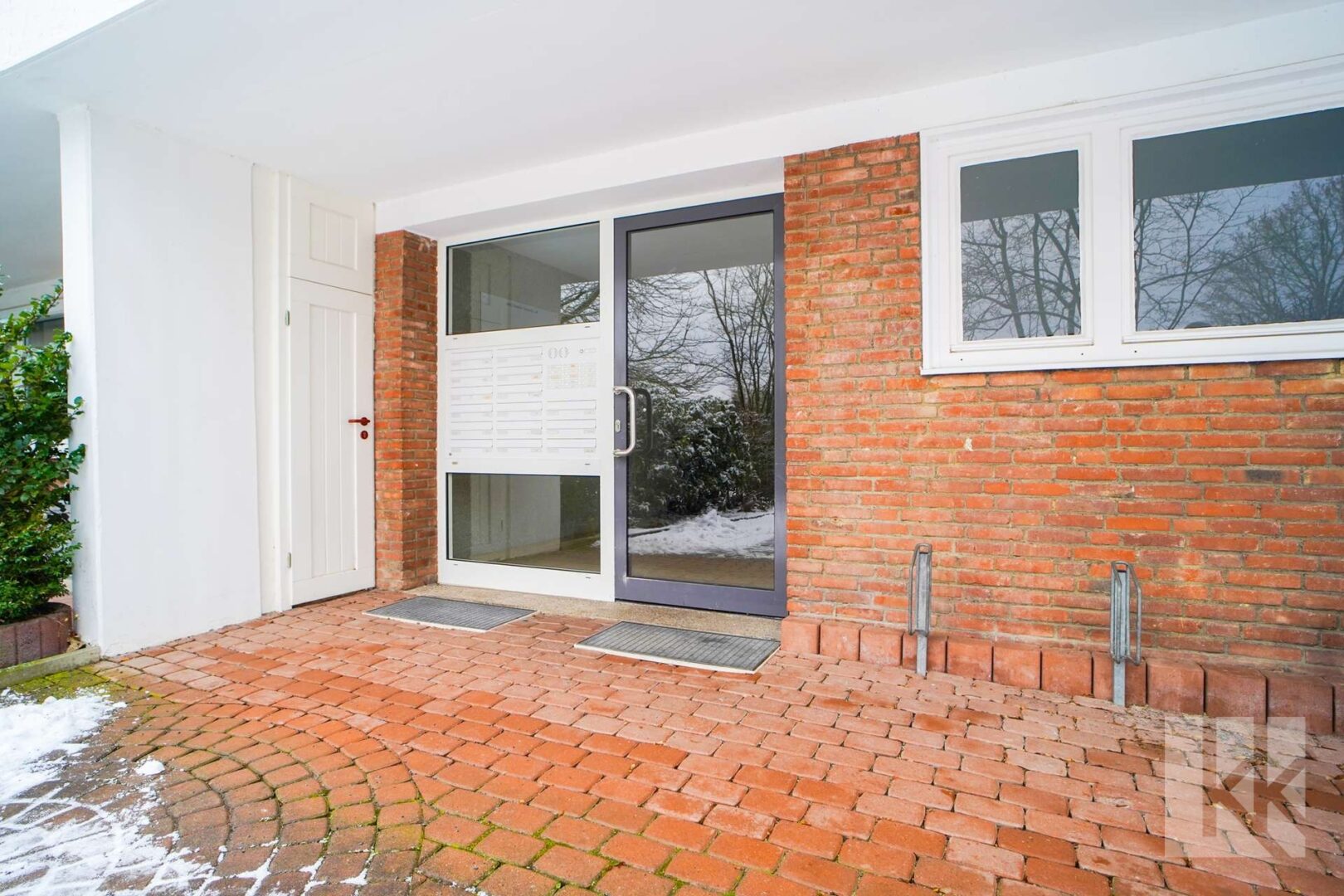 Der gepflegte Hauseingang