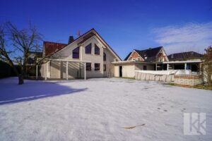 Der große Garten vom Boden und...