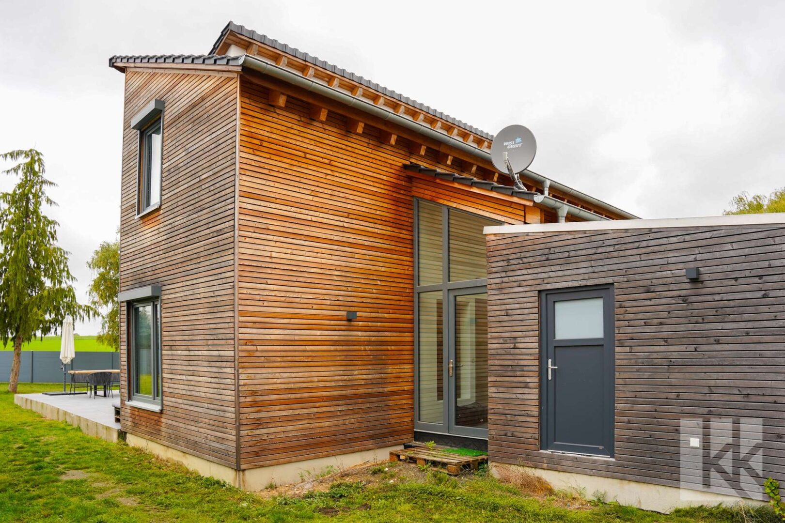 Gartenausgang aus dem Entree