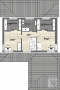 Grundriss Obergeschoss