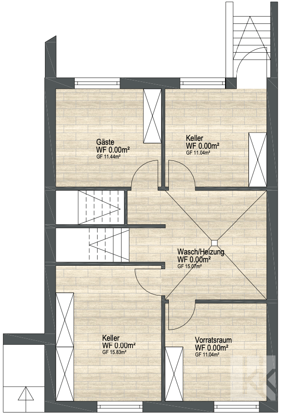 Grundriss Kellergeschoss