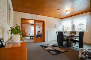 Großzügige Raumaufteilung…