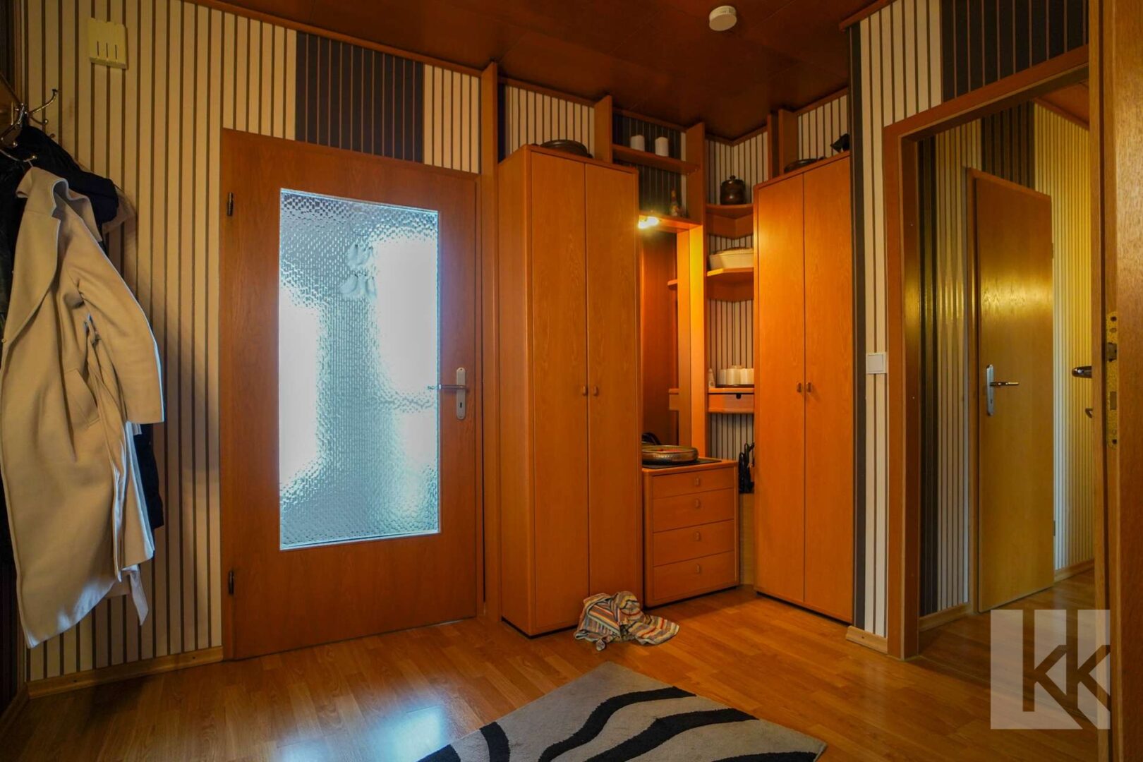 Über den privaten Flur…