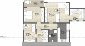 Grundriss Obergeschoss