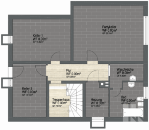 Grundriss Kellergeschoss