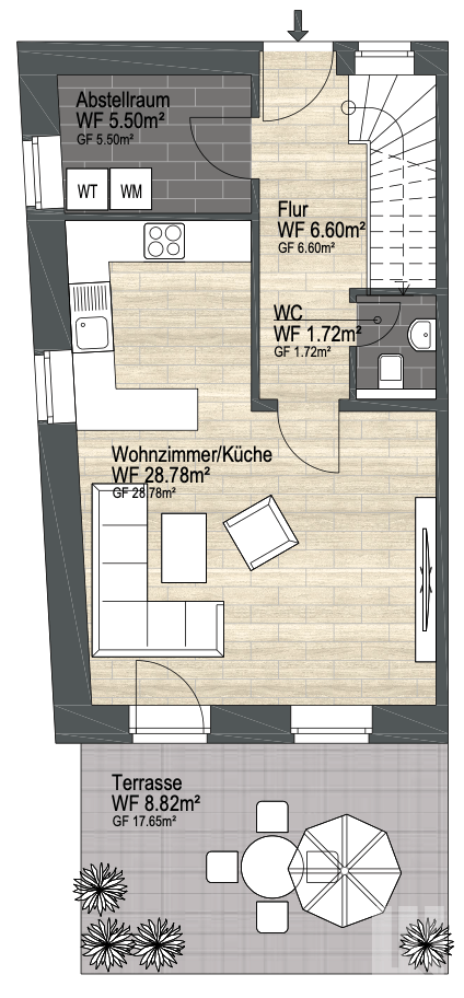 Grundriss Erdgeschoss