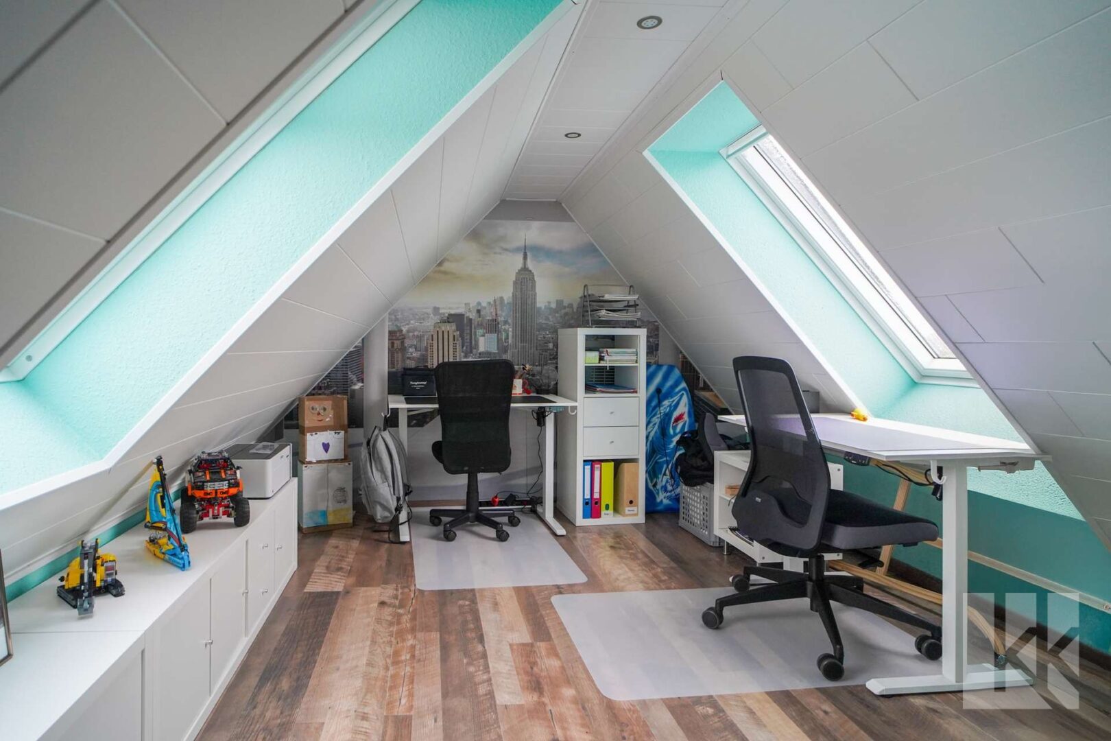 Der ausgebaute Spitzboden