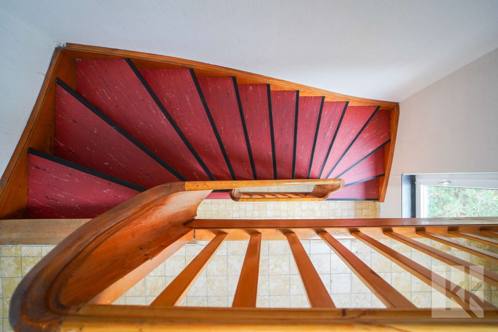 Das Treppenhaus ins DG