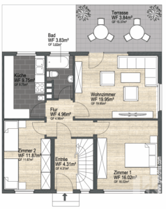 Grundriss Erdgeschoss