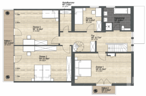 Grundriss Obergeschoss