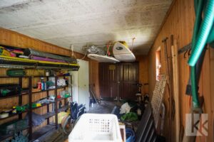 ...für Gartengeräte in dem dahinterliegendem Schuppen