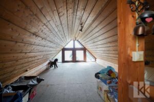 Lagerraum im Spitzboden