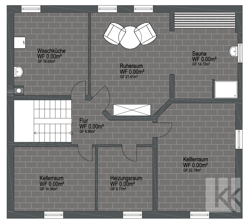 Grundriss Kellergeschoss